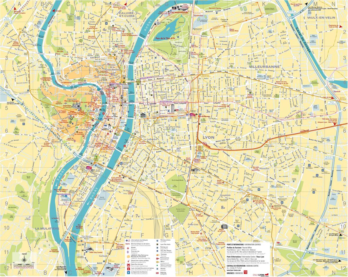 Lyon bản đồ pdf