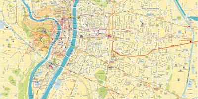 Bản đồ của Lyon