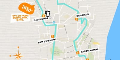 Bản đồ của croix tóc đỏ Lyon 