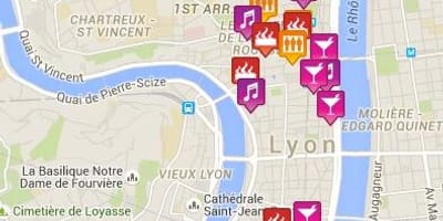 Bản đồ của người đồng tính Lyon