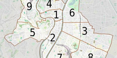 Bản đồ của Lyon huyện