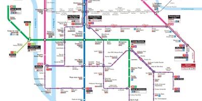 Lyon quá bản đồ