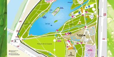 Bản đồ của Lyon vườn